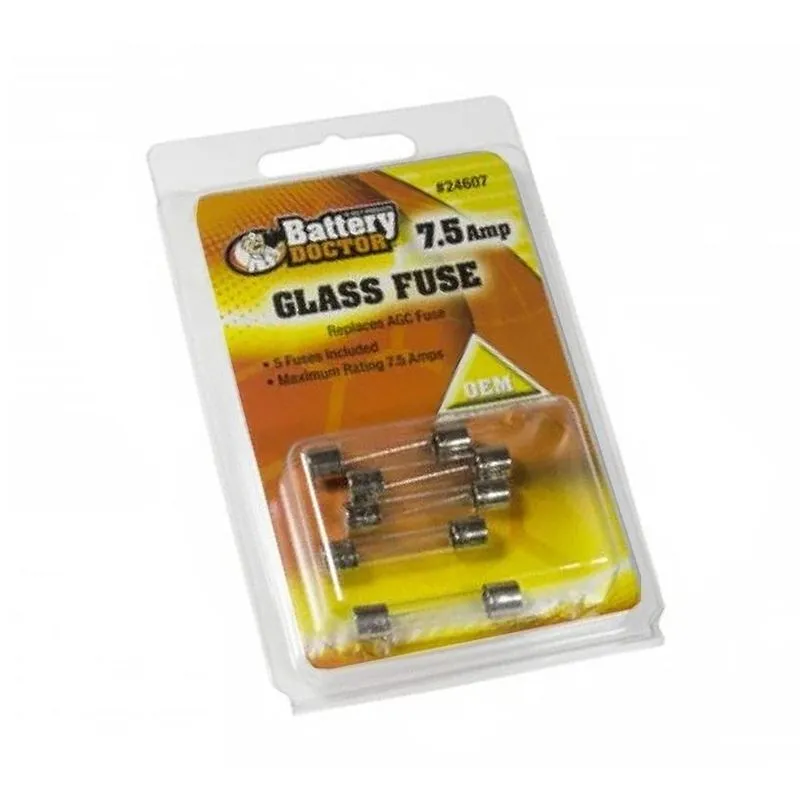 AGC GLASS FUSE-7.5A-5PCS RETAI
